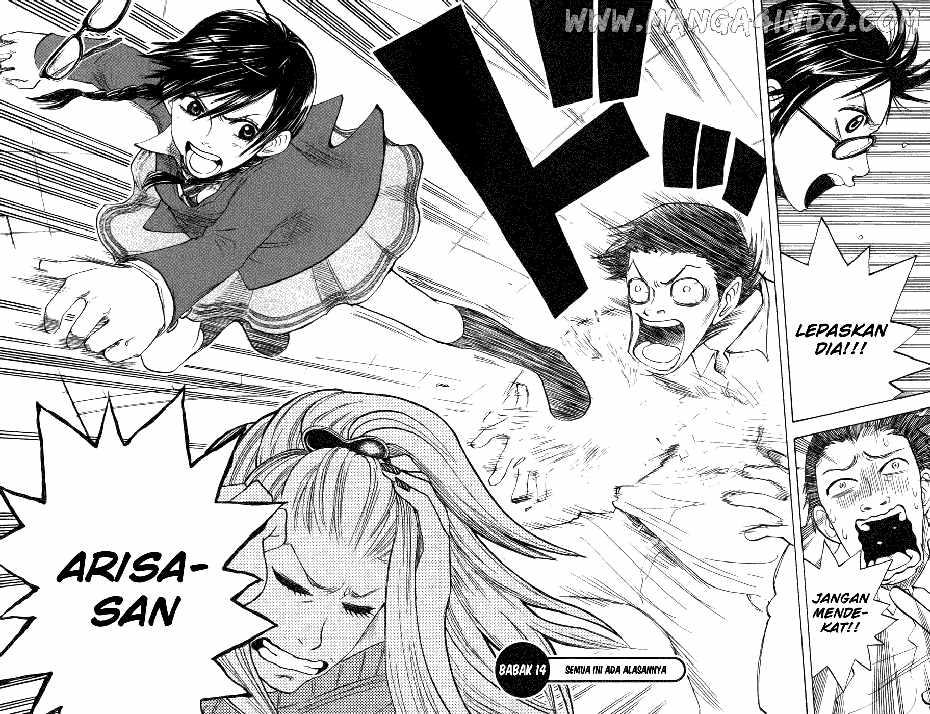 Yankee-kun to Megane-chan Chapter 14 Bahasa Indonesia